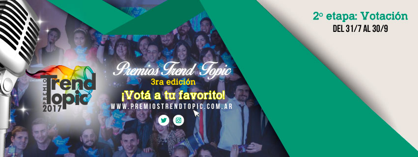 ¡Últimas semanas para votar a los programas radiales en los Premios Trend Topic!