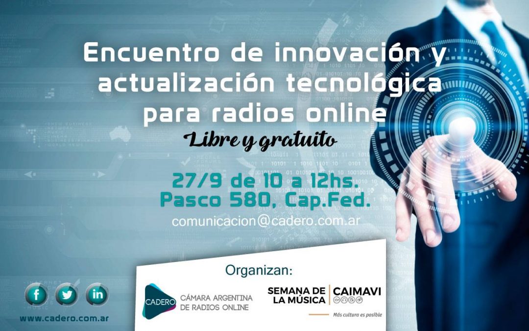 En una semana se realizará el Encuentro de Innovación y Actualización Tecnológica