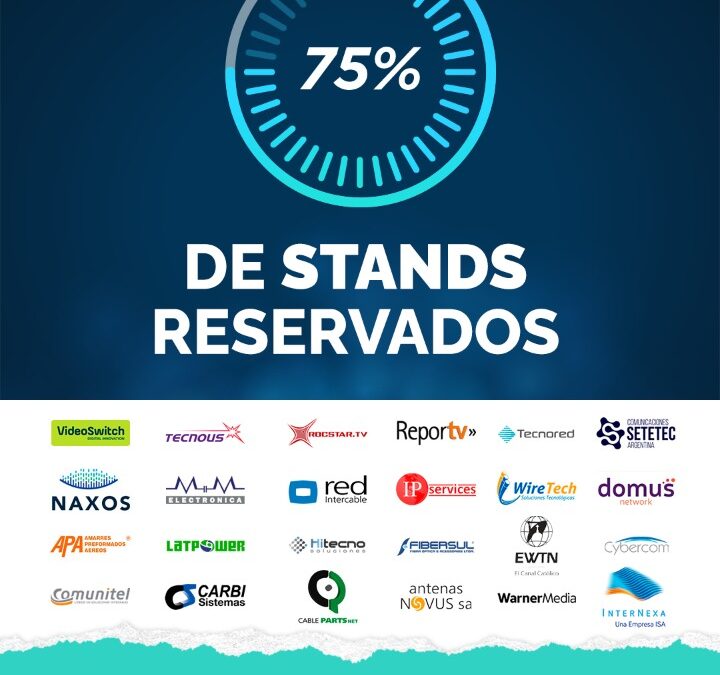 EL ENCUENTRO REGIONAL DE TELECOMUNICACIONES 2021 YA COMPLETÓ MAS DEL 75% DE SU EXPOSICIÓN COMERCIAL